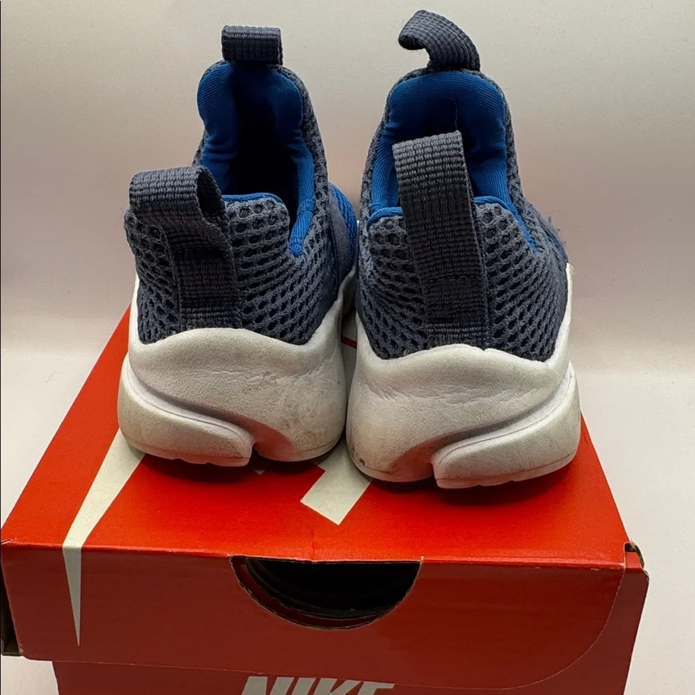 Nike Presto Extreme TD Toddler Sneakers Blue Slip-On Size 6C Lightweight Comfort